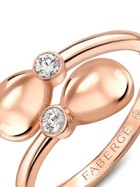 Žiedas Fabergé rožinė