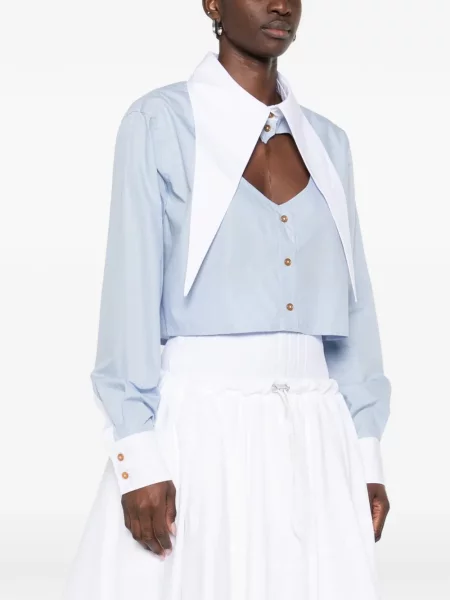 Kołnierzykowy koszula Vivienne Westwood niebieska