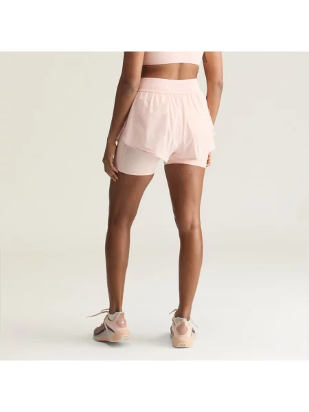 Szorty treningowe adidas by Stella McCartney różowe