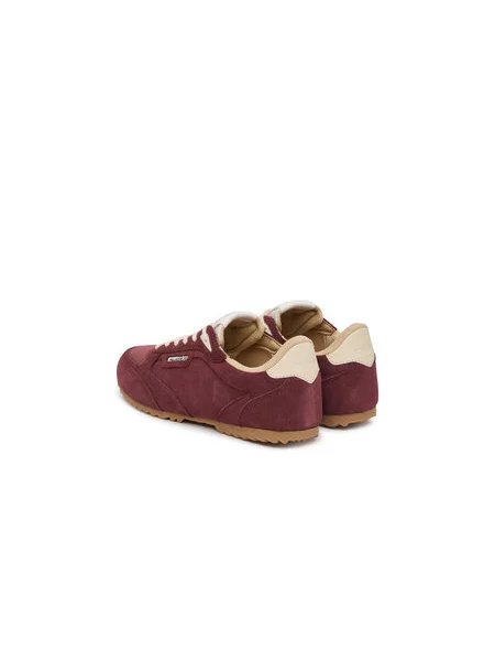 Superge Palladium Pallaracer Suede Bordo rdeča