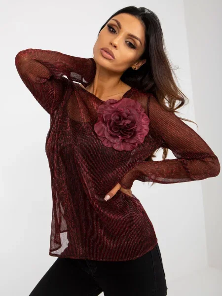 Блуза Fashionhunters черно