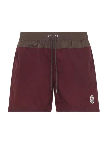 Kąpielówki Moncler brązowe
