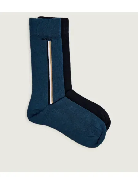 BOSS BLACK Șosete Iconic negru