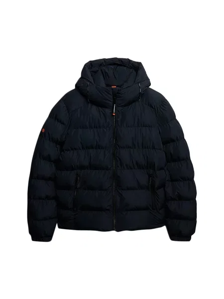 Kurtka puchowa Superdry Sports niebieska