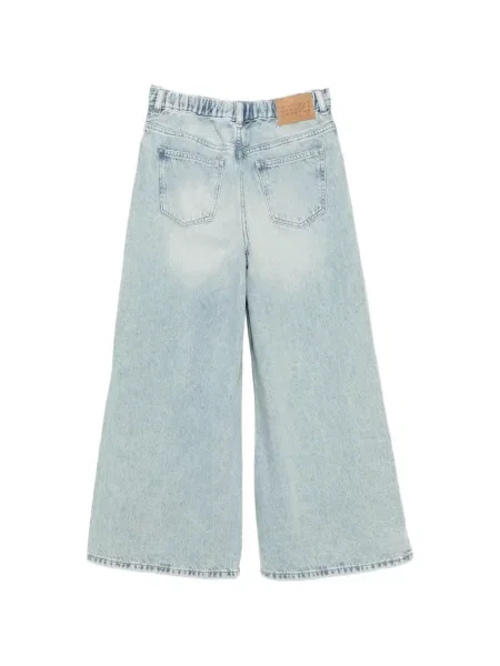 Дънки с широки крачоли Mm6 Maison Margiela синьо