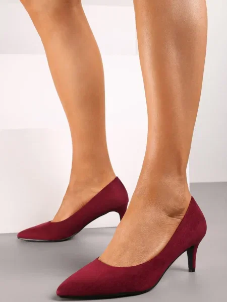 Pantofi cu Savora bordo
