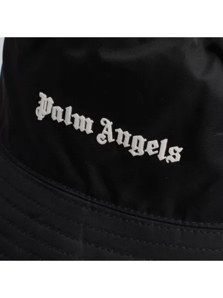 Pălărie Palm Angels cu autograf negru