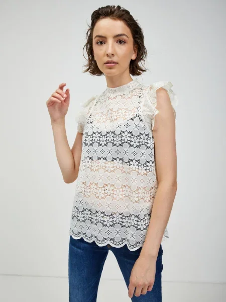 Bluzka Jacqueline De Yong szara