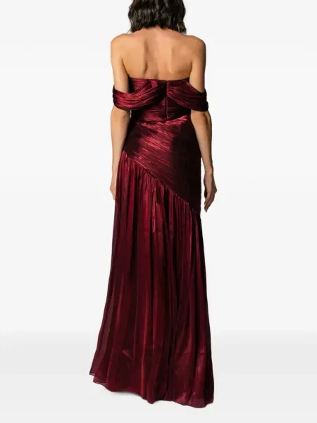Rochie maxi Miau By Clara Rotescu roșu