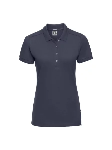 Polo Russell stretch albastru
