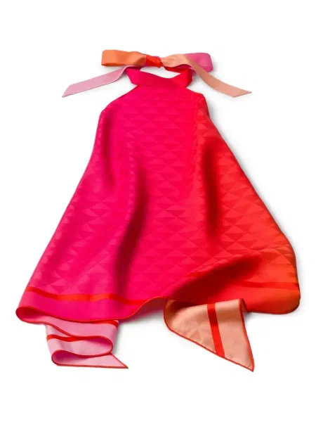 Svileni šal Prada ružičasta