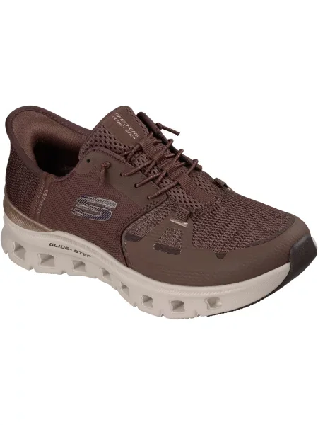 Pantofi Skechers maro