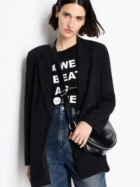 Armani Exchange Футболка чорний