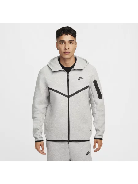Nike Sportswear bluza rozpinana z kapturem Tech Windrunner szara