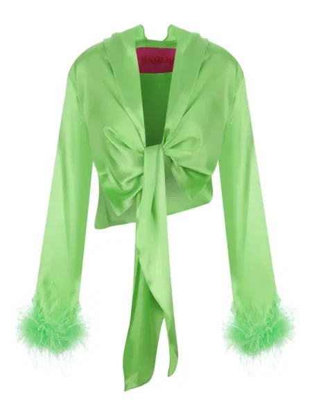 Bluza Verguenza sa perjem zelena