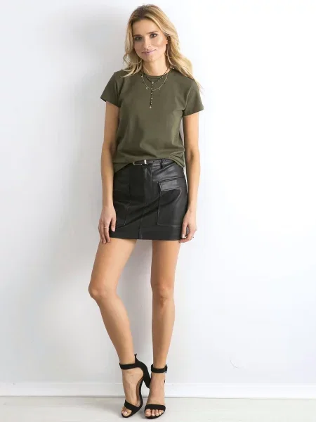 Koszulka Basic Feel Good khaki