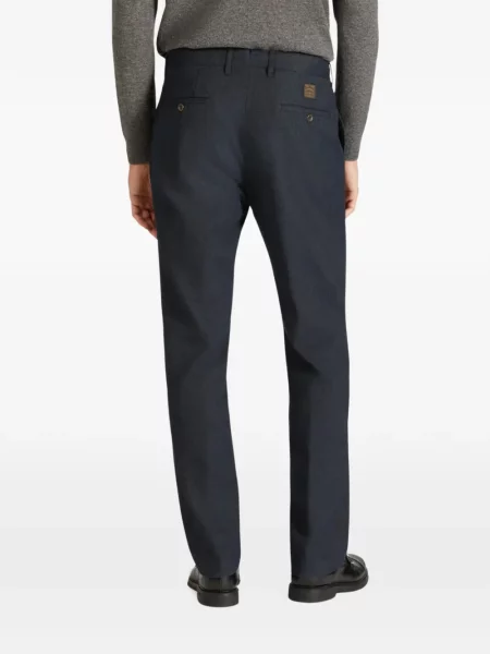 Pantaloni Incotex cu autograf albastru