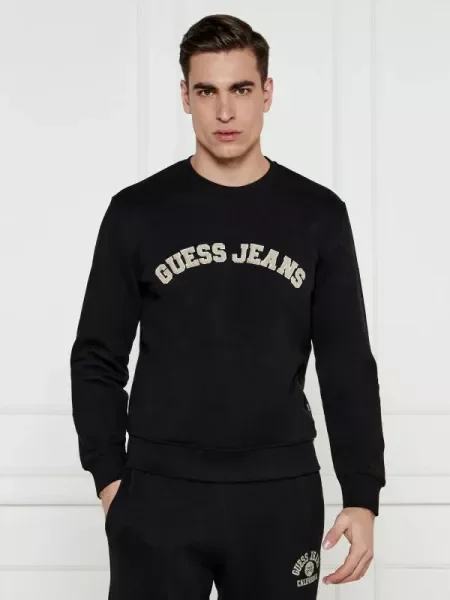 Guess Jeans Hanorac negru