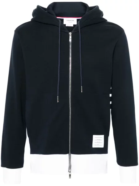 Hanorac cu glugă Thom Browne albastru