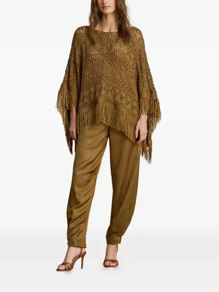 Pončas Lauren Ralph Lauren su kutais ruda