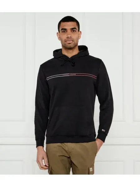 Geacă Tommy Jeans negru