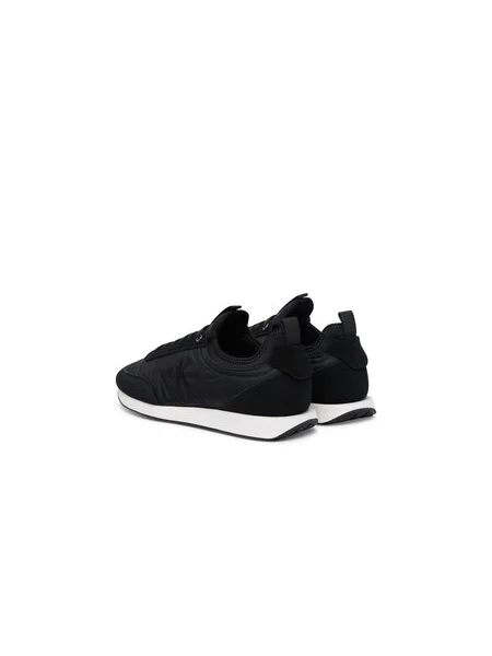 Pánske topánky Calvin Klein Retro Runner Sock Laceup Mix Mat ck black čierna