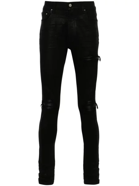 Skinny jeansy skinny Amiri czarne