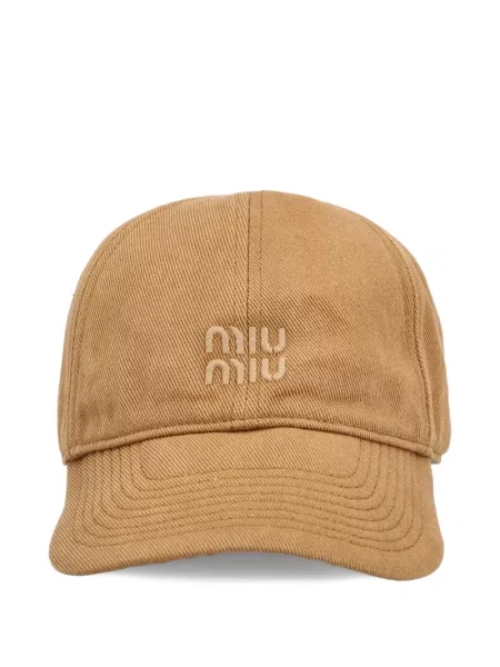 Șapcă Miu Miu cu broderie