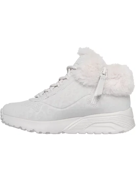 Členkové topánky Skechers béžová