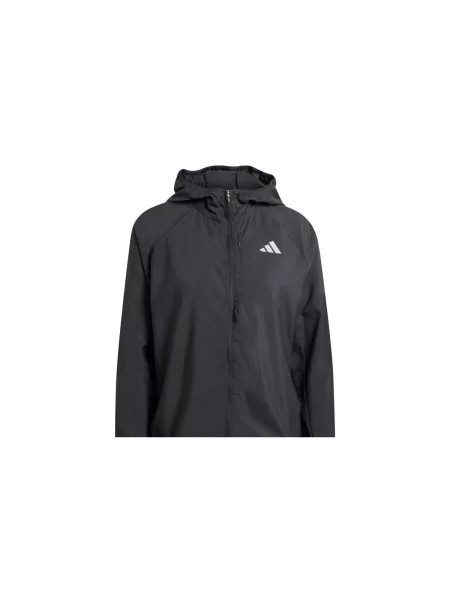 Geacă Adidas Performance alergare negru