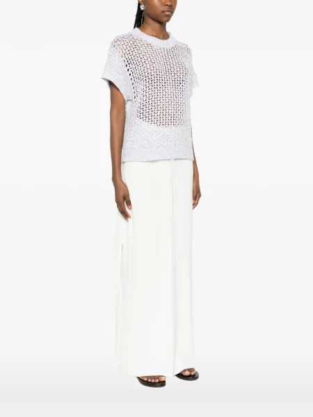 Tricou Panicale tricotate gri