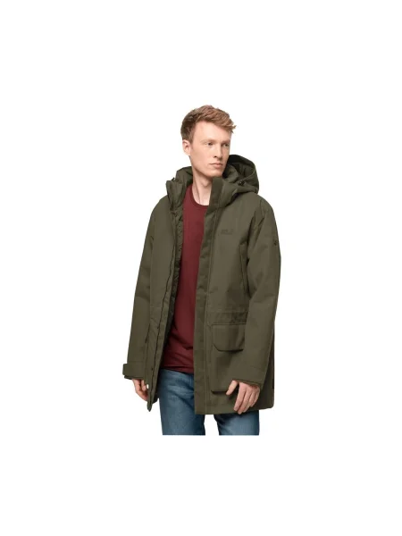 Geacă Jack Wolfskin verde