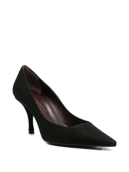 Pantofi cu toc Roberto Festa din piele de căprioară negru