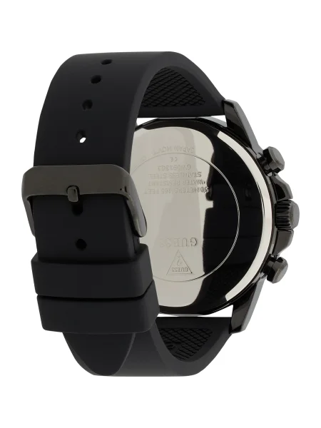 GUESS Ceas analogic gri / negru alb