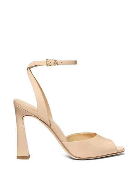 Sandale Michael Michael Kors din piele cu bretele roz
