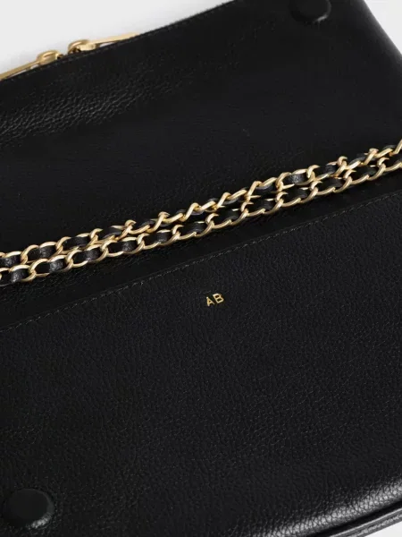 Кожаный клатч Zadig&voltaire черный