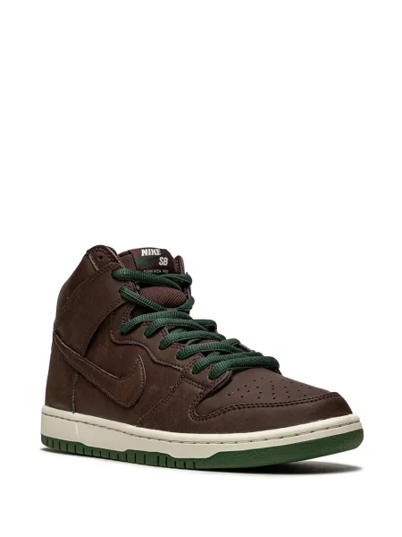 Sneakersy Nike Dunk brązowe