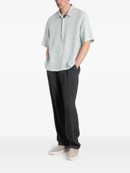 Scurt tricou polo Barena albastru