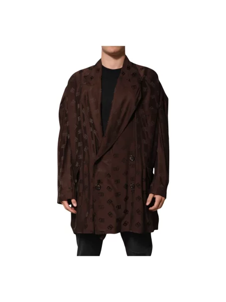 Płaszcz Dolce And Gabbana brązowy
