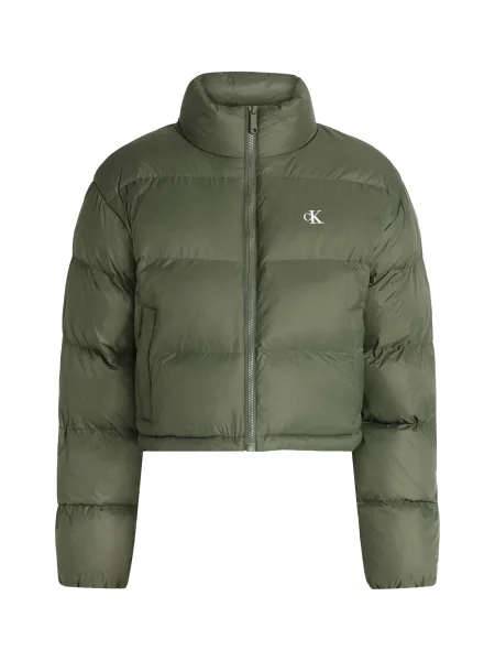 Calvin Klein Jeans Geacă de primăvară-toamnă ESSENTIAL oliv