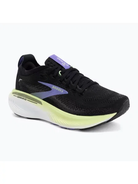 Női futócipők Brooks Adrenaline GTS 25 black/blackened pearl/purple. Méret: 39 EU fekete