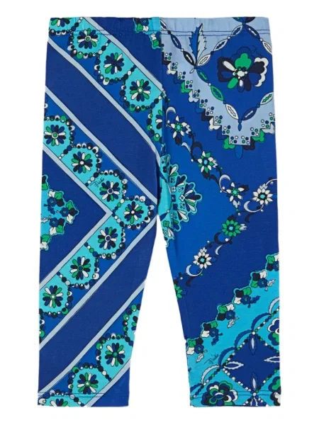 Legginsy dziecięce Pucci niebieskie