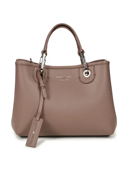 Kabelka Emporio Armani béžová