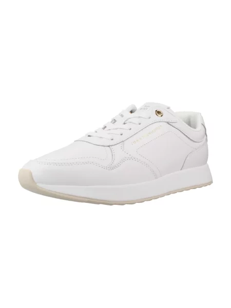 Sneakersy Tommy Hilfiger skórzane białe
