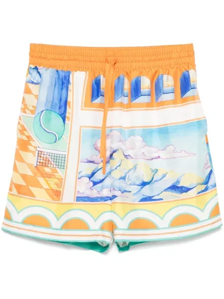 Pantaloni scurți Casablanca portocaliu
