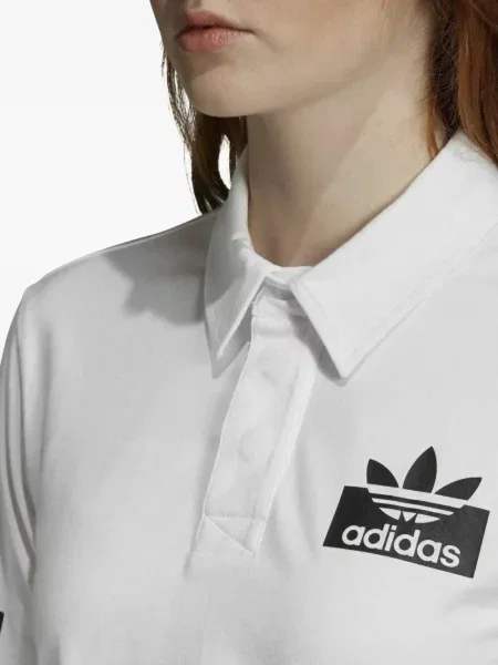Polo Adidas alb