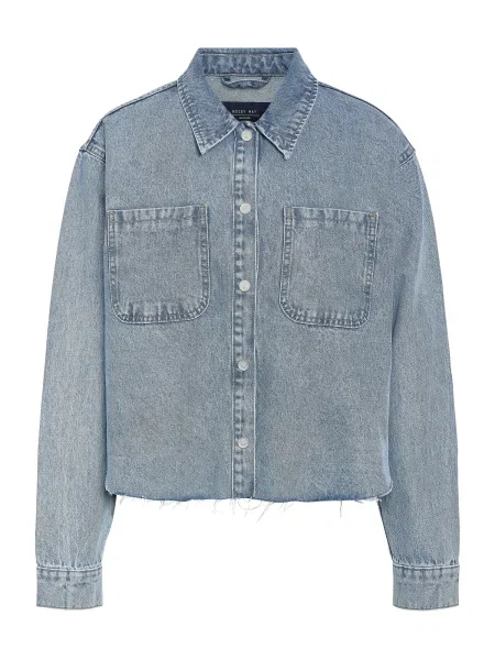 Noisy may Bluză NMALVA denim albastru