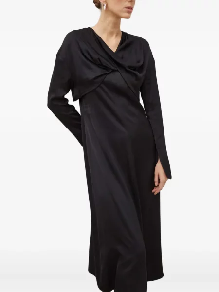 Odgovarati maksi haljina Day Birger Et Mikkelsen iznad koljena crna