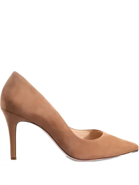 Велурени полуотворени обувки Högl кафяво