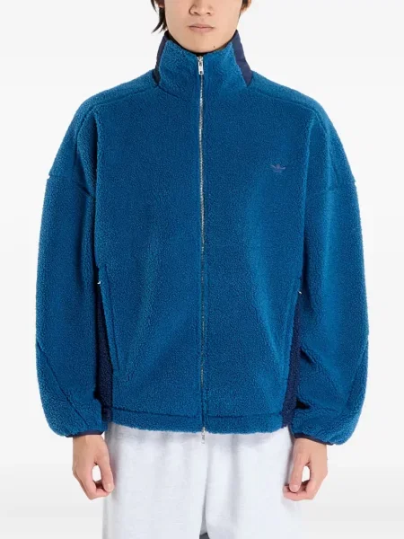 Top sport Adidas cu dungi de catifea cord tenis albastru